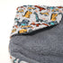 Florida All Season Hooded Baby Blanket Swaddler Wrapper Flannel Soft and Comfortable for New Born Baby Girls and Boys - Grey