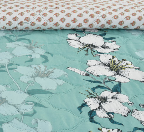 Maria by Florida Microfibre All Season 200 GSM Reversible Double Bed Comforter