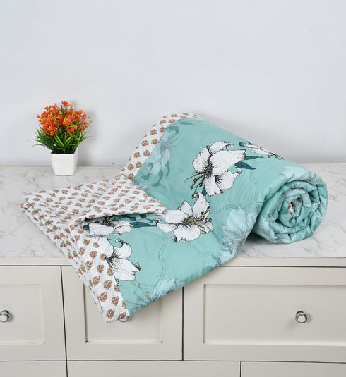 Maria by Florida Microfibre All Season 200 GSM Reversible Double Bed Comforter