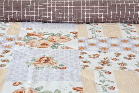 Heaven AC Double Bed Comforter for All Session (Beige)