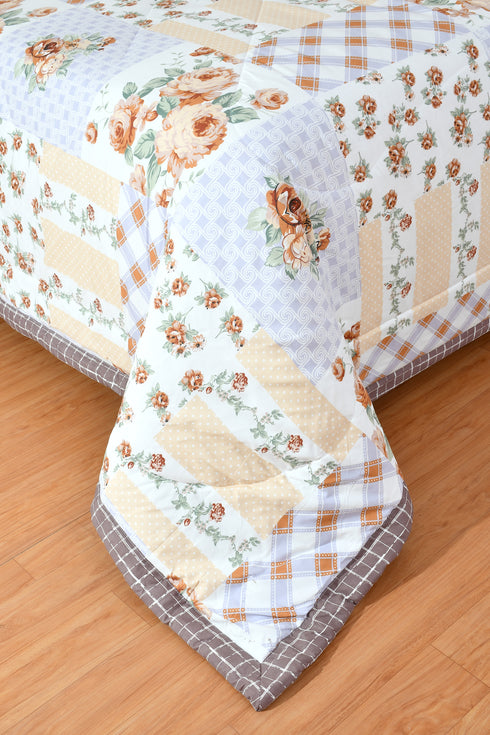 Heaven AC Double Bed Comforter for All Session (Beige)