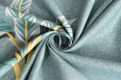 Bright King Size Bedsheet with Pillow Covers Sky Blue