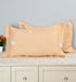 Bright King Size Bedsheet with Pillow Covers Blue & Orange