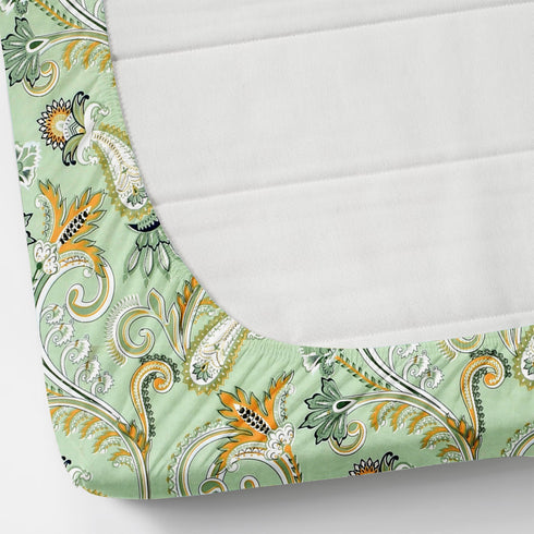 Reeva Fitted Bed Sheet Set with Pillow Covers by Florida