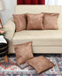 Walton by Florida Velvet Decorative Cushion Cover for Sofa (Set of 1 Piece)