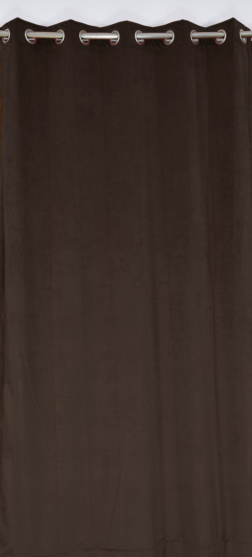 Hamilton Curtain by Florida - Curtains for Living Room Bedroom Balcony Made with Plain Holand Velvet and Solid Colors