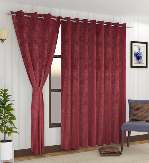 Cambridge Curtain by Florida - Curtains For Living Room Bedroom Balcony Made of Suede and Solid Colors