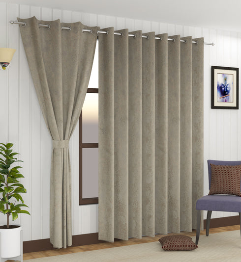 Cambridge Curtain by Florida - Curtains For Living Room Bedroom Balcony Made of Suede and Solid Colors