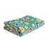 Florida All Season AC Baby Blanket Swaddler Wrapper Flannel Soft and Comfortable for 0-5 Years Babies with Car Print - Green