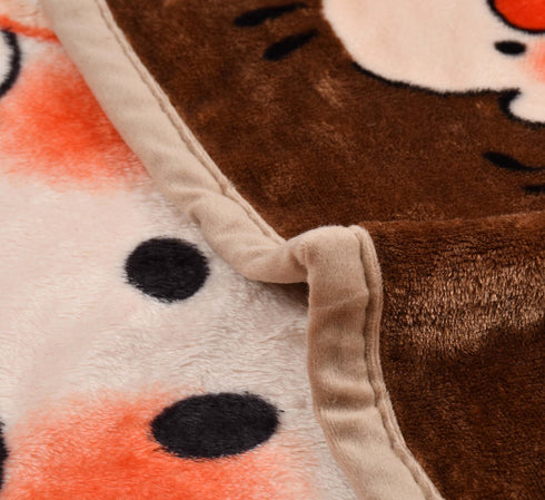 Florida All Season AC Baby Blanket Swaddler Wrapper Flannel Soft and Comfortable for New Born Babies with Adorable Prints and Designs Brown