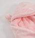 Florida All Season Hooded Baby Blanket Swaddler Wrapper Flannel Soft and Comfortable for New Born Babies - Pink