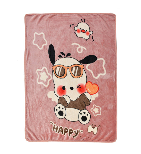 Florida All Season AC Baby Blanket Swaddler Wrapper Flannel Soft and Comfortable for New Born Babies with Adorable Prints and Designs Mauve