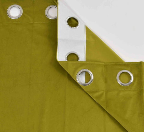 Hamilton Curtain by Florida - Curtains for Living Room Bedroom Balcony Made with Plain Holand Velvet and Solid Colors