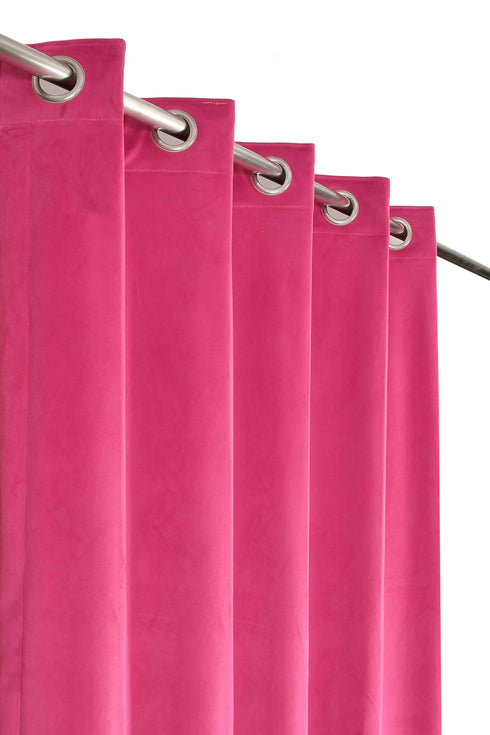 Hamilton Curtain by Florida - Curtains for Living Room Bedroom Balcony Made with Plain Holand Velvet and Solid Colors