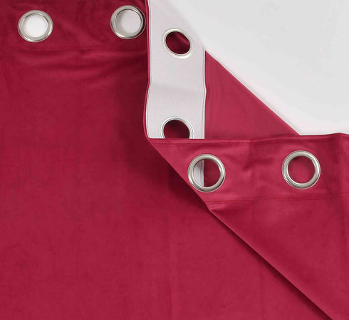 Hamilton Curtain by Florida - Curtains for Living Room Bedroom Balcony Made with Plain Holand Velvet and Solid Colors