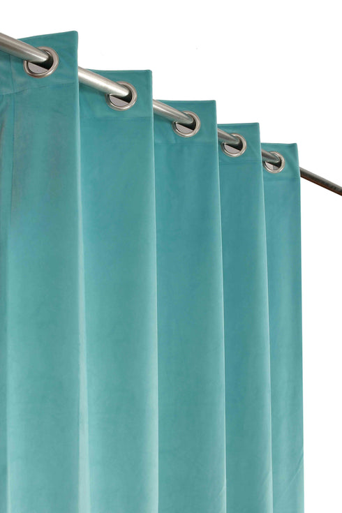 Hamilton Curtain by Florida - Curtains for Living Room Bedroom Balcony Made with Plain Holand Velvet and Solid Colors