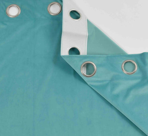 Hamilton Curtain by Florida - Curtains for Living Room Bedroom Balcony Made with Plain Holand Velvet and Solid Colors