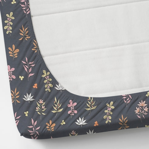 Vision Fitted Bedsheet with 2 King Size Pillow Cover for Double Bed