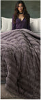 DulceVida Elite Ultra-Plush Faux Fur (Quilt/Rajai) Imported Comforter 400 GSM for Single & Double Bed for Heavy Winter