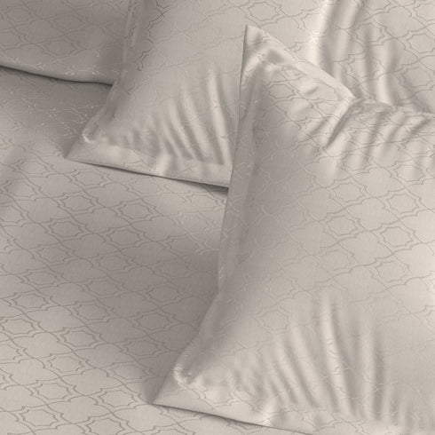 Florida Evelyn 300 TC King Size 100% Pure Cotton Bed Sheet Set with Pillow Covers