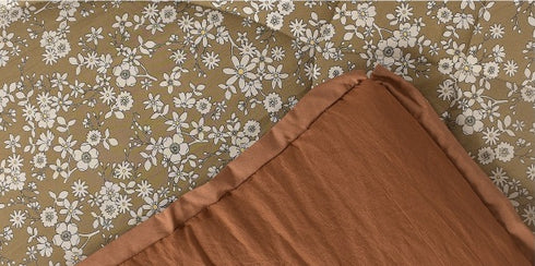 Flora Comforter with Solid Border for Single & Double Bed