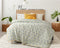Flora Comforter with Solid Border for Single & Double Bed