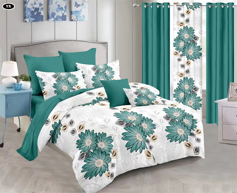 Florence Reversible Comforter for Single & Double Bed