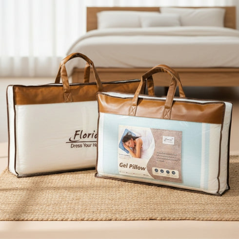 Florida Sleep Orthosleep Cool Gel Pillow – Cooling Memory Foam Pillow for Neck Support