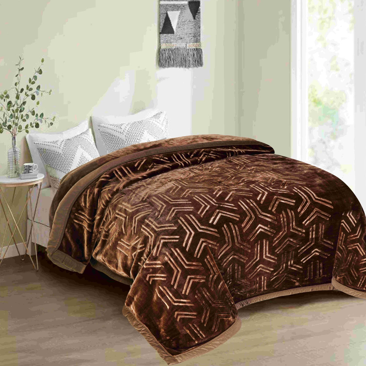 Italia Super Soft 2 Ply Double Bed Mink Blanket for Winter Florida