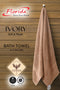 Ivory by Florida 100% Pure Cotton 400 GSM Bath Towel