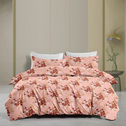 Jasper Cotton Bed Sheet Set with Pillow Covers by Florida