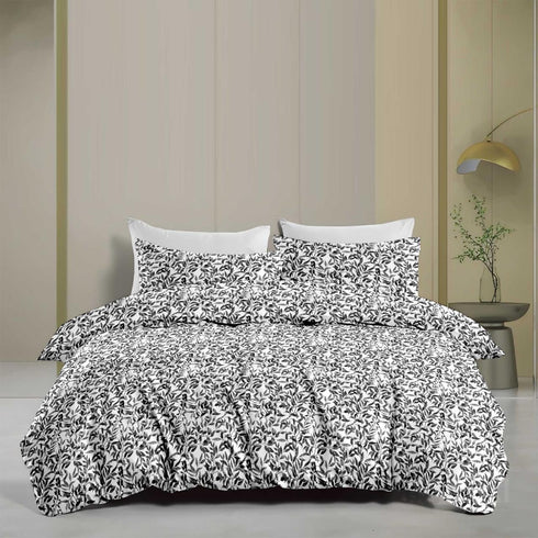 Jasper Cotton Bed Sheet Set with Pillow Covers by Florida