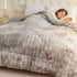 Florida Katrina Rabit Fur (Quilt/Rajai) Imported Comforter 480 GSM for Single & Double Bed for Heavy Winter