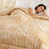 Florida Katrina Rabit Fur (Quilt/Rajai) Imported Comforter 480 GSM for Single & Double Bed for Heavy Winter