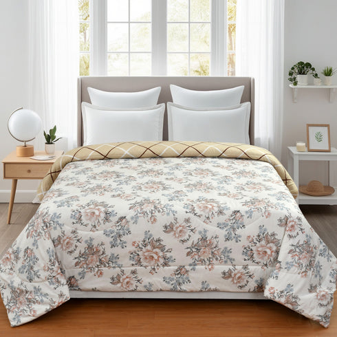Kian Ultrasonic Reversible AC Comforter by Florida for Single & Double Bed