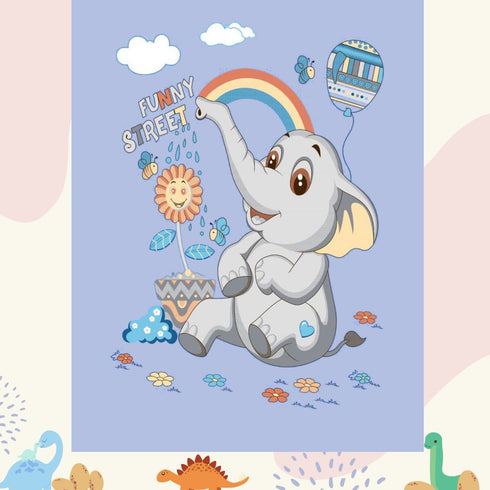 Florida Kids Club 2 Ply Baby Blanket for Winter