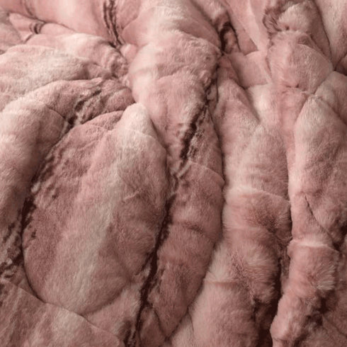 DulceVida Luxe Faux Fur (Quilt/Rajai) Comforter for Single & Double Bed for Heavy Winter