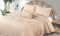 Miami 4 Piece Bed Cover Set with Frill Breakfast Pillow & 2 Pillow Covers for Double Bed
