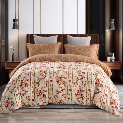 Mist Perfume King Size Bed Sheet Set by Florida with 2 Pillow Covers