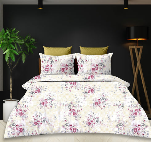 Marble ARC 400 TC Premium Cotton Bed Sheet by Florida