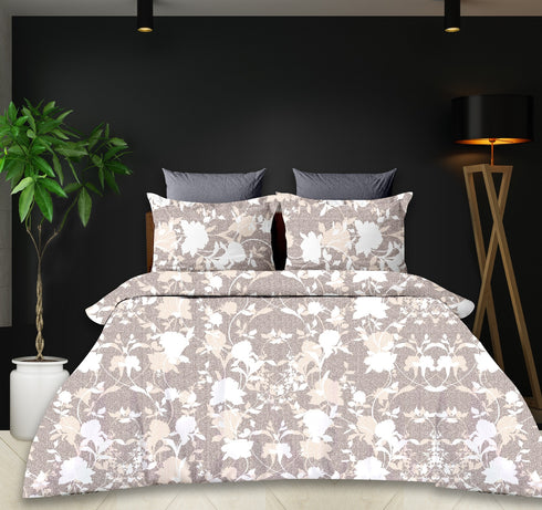 Marble ARC 400 TC Premium Cotton Bed Sheet by Florida