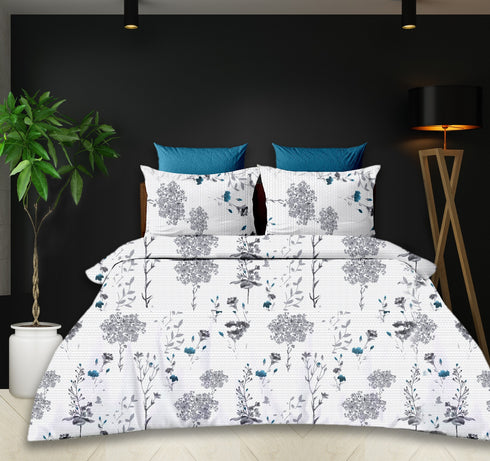 Marble ARC 400 TC Premium Cotton Bed Sheet by Florida