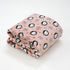 Florida All Season AC Baby Blanket Swaddler Wrapper Flannel Soft and Comfortable for 0-5 Years Baby Girls and Boys with Monkey Print - Mauve