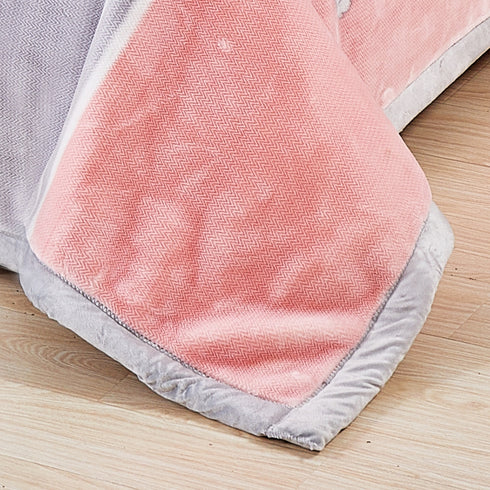 Orlando 2 Py Interweave Mink Double Bed Blanket for Heavy Winter