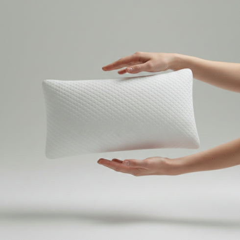 Florida Sleep Orthosleep Slim Pillow – Extra Thin Memory Foam Pillow for Perfect Neck Support
