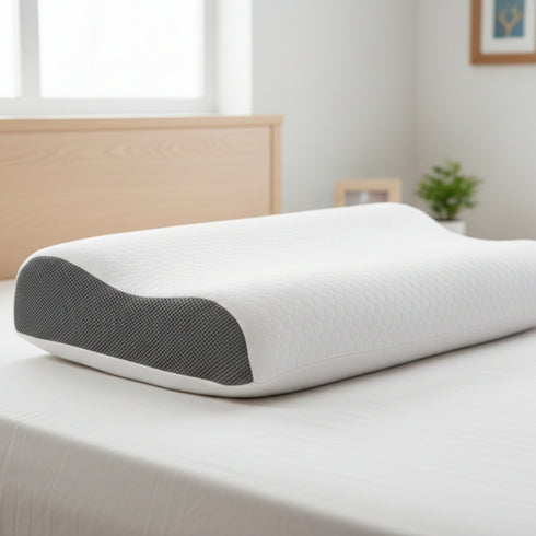 Florida Sleep Orthosleep Contour Pillow – Memory Foam Cervical Support Pillow