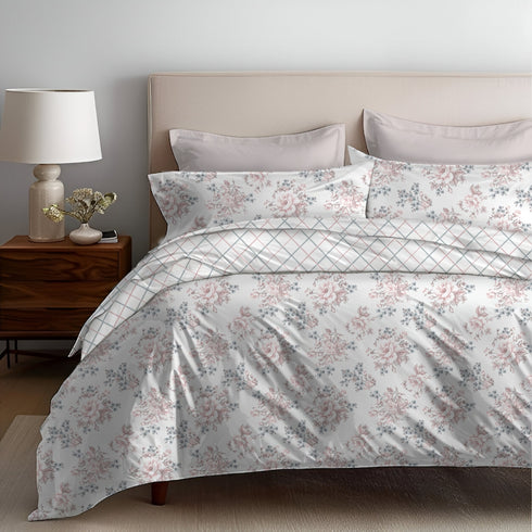 Otis 4 Piece AC Comforter Set with Bedsheet & Pillow Covers by Florida