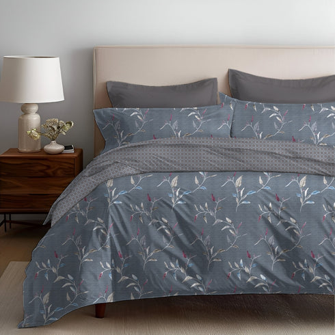 Otis 4 Piece AC Comforter Set with Bedsheet & Pillow Covers by Florida