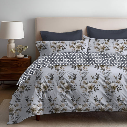 Otis 4 Piece AC Comforter Set with Bedsheet & Pillow Covers by Florida