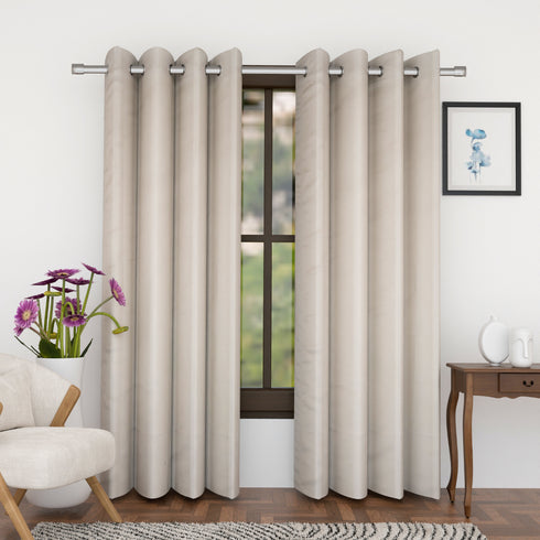 Pearl Curtain by Florida - Curtains For Living Room Bedroom Balcony Made of 100% Polyester and Embroidery